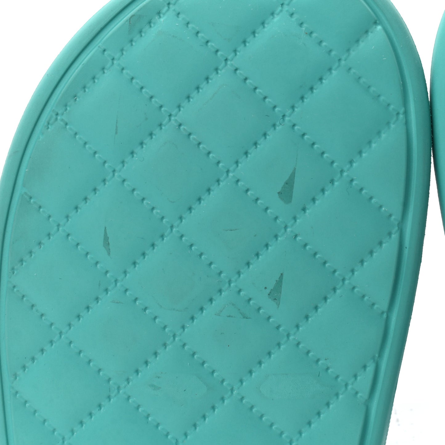 Thermoplastic PVC Camellia Mule Sandals 36 Navy
