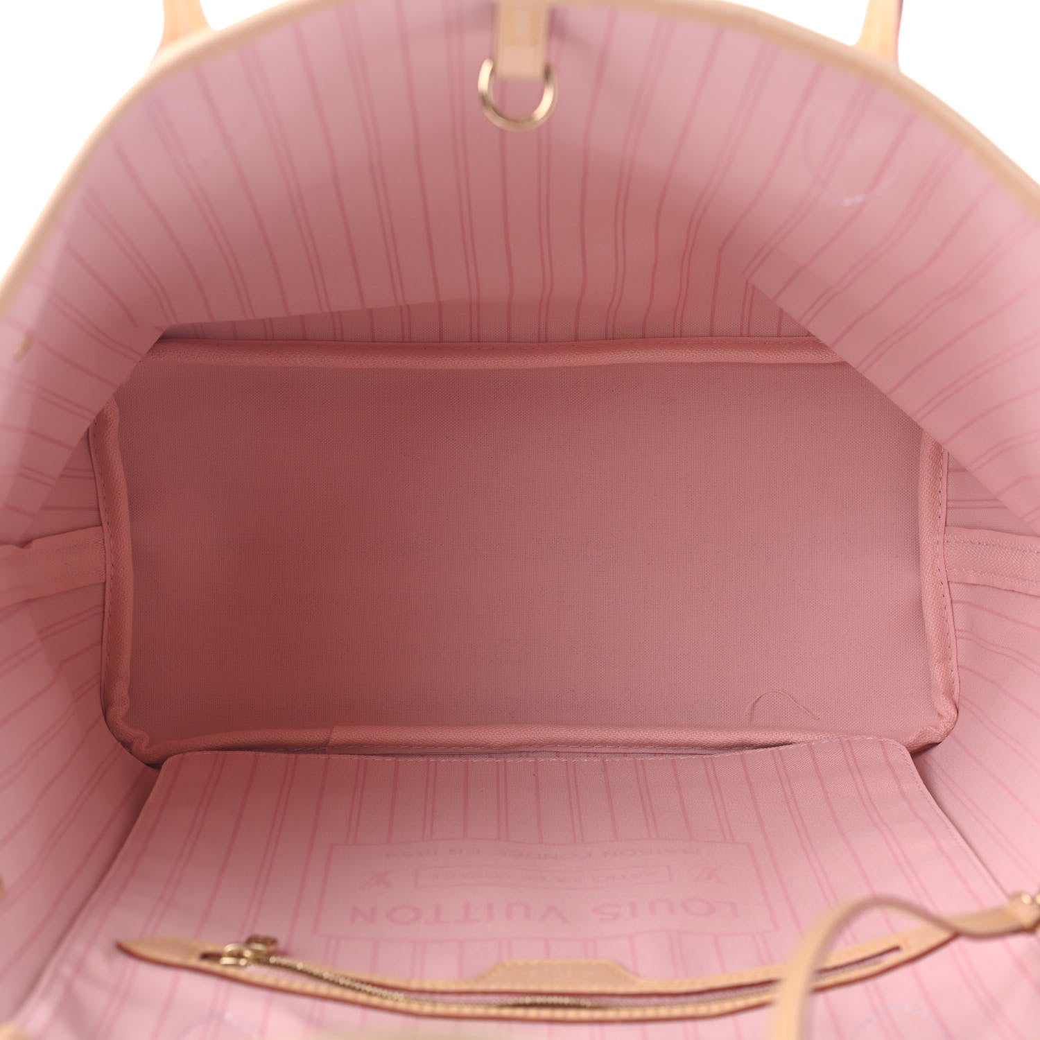 Louis Vuitton Damier Azur Neo Neverfull MM Rose Ballerine 5 of 8