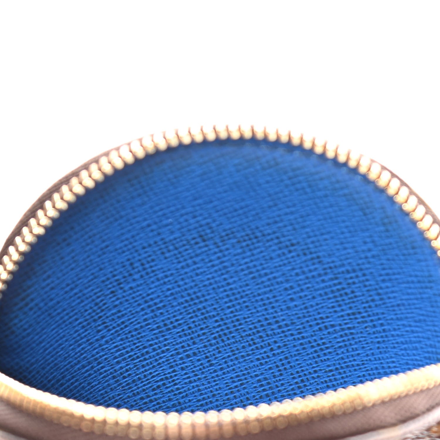 Louis Vuitton Monogram 2019 Christmas Animation Round Coin Purse Blue 7 of 8