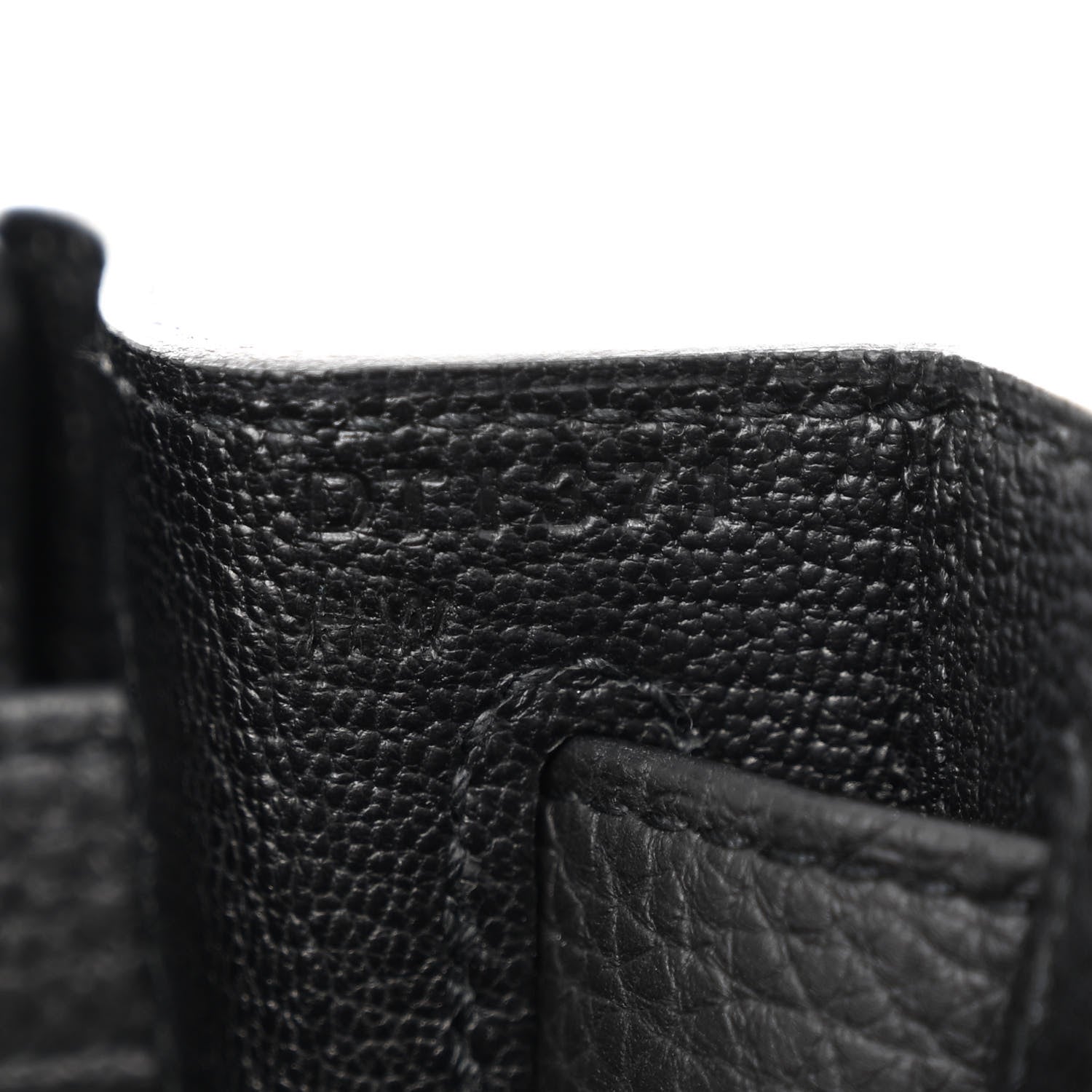 Hermes Togo Kelly Retourne 28 Black 7 of 10