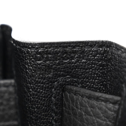 Hermes Togo Kelly Retourne 28 Black 7 of 10