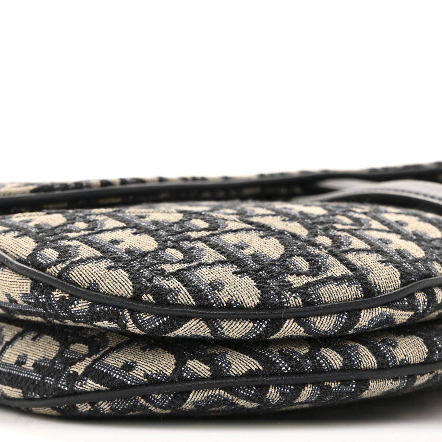 Oblique Saddle Bag With Strap Blue