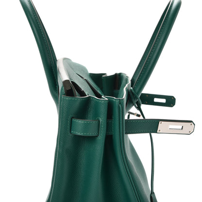 Hermes Epsom Birkin 30 Malachite 13 of 38