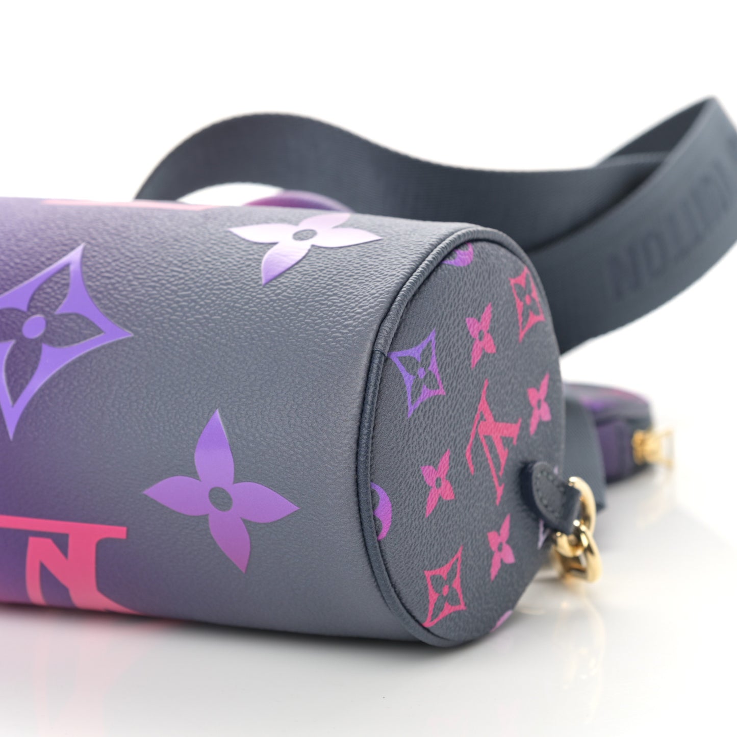 Monogram Giant Spring In The City Papillon BB Midnight Fuchsia