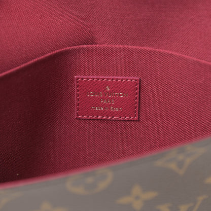 Louis Vuitton Monogram Pochette Felicie Chain Wallet Fuchsia 8 of 12