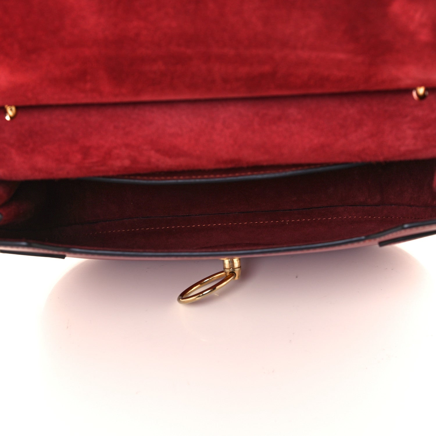Mulberry Silky Calfskin Amberley Satchel Rust 5 of 11