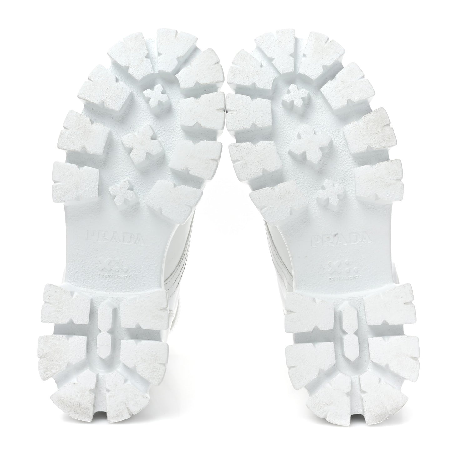 Spazzolato Rois Re-Nylon Metal Triangle Logo Monolith Pouch Pocket 55mm Boots 36 White