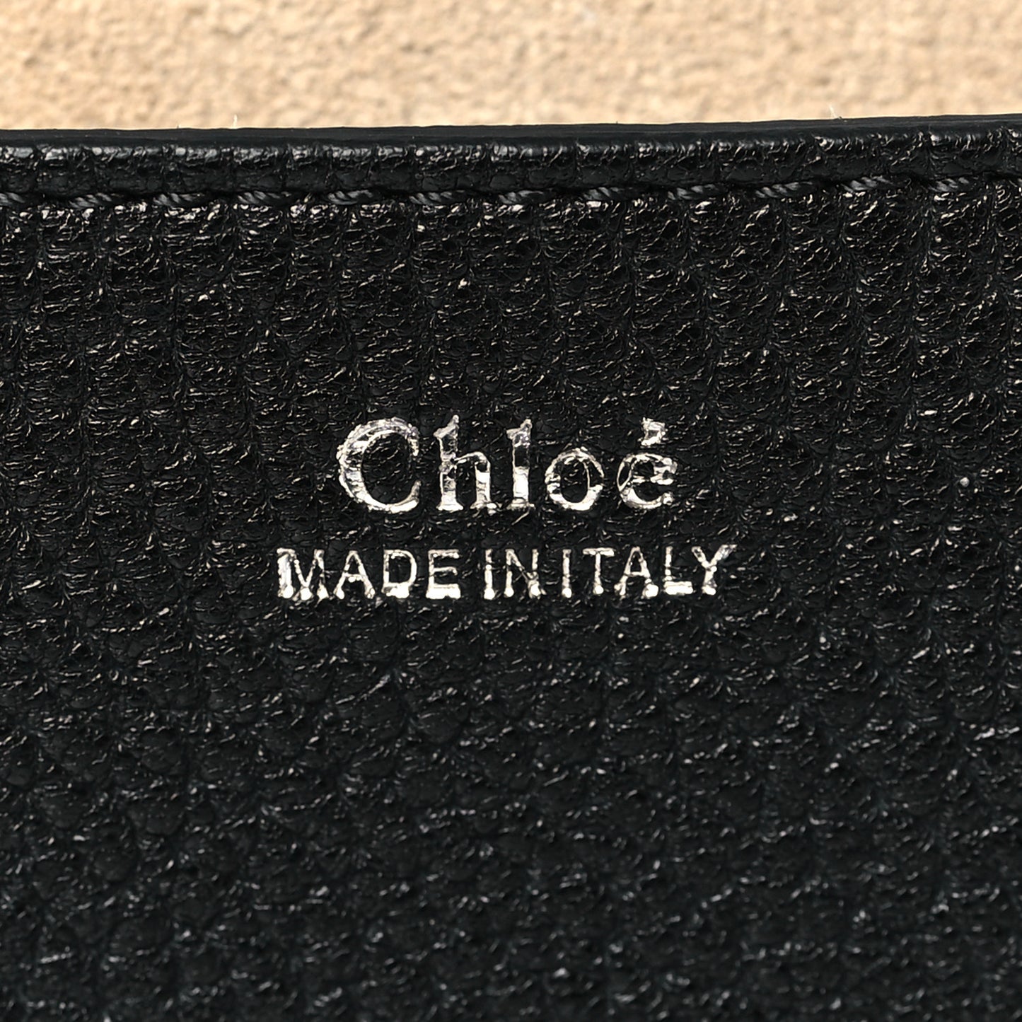 Grained Lambskin Mini Drew Shoulder Bag Black