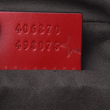 Gucci Guccissima Signature Day Backpack Hibiscus Red 7 of 12