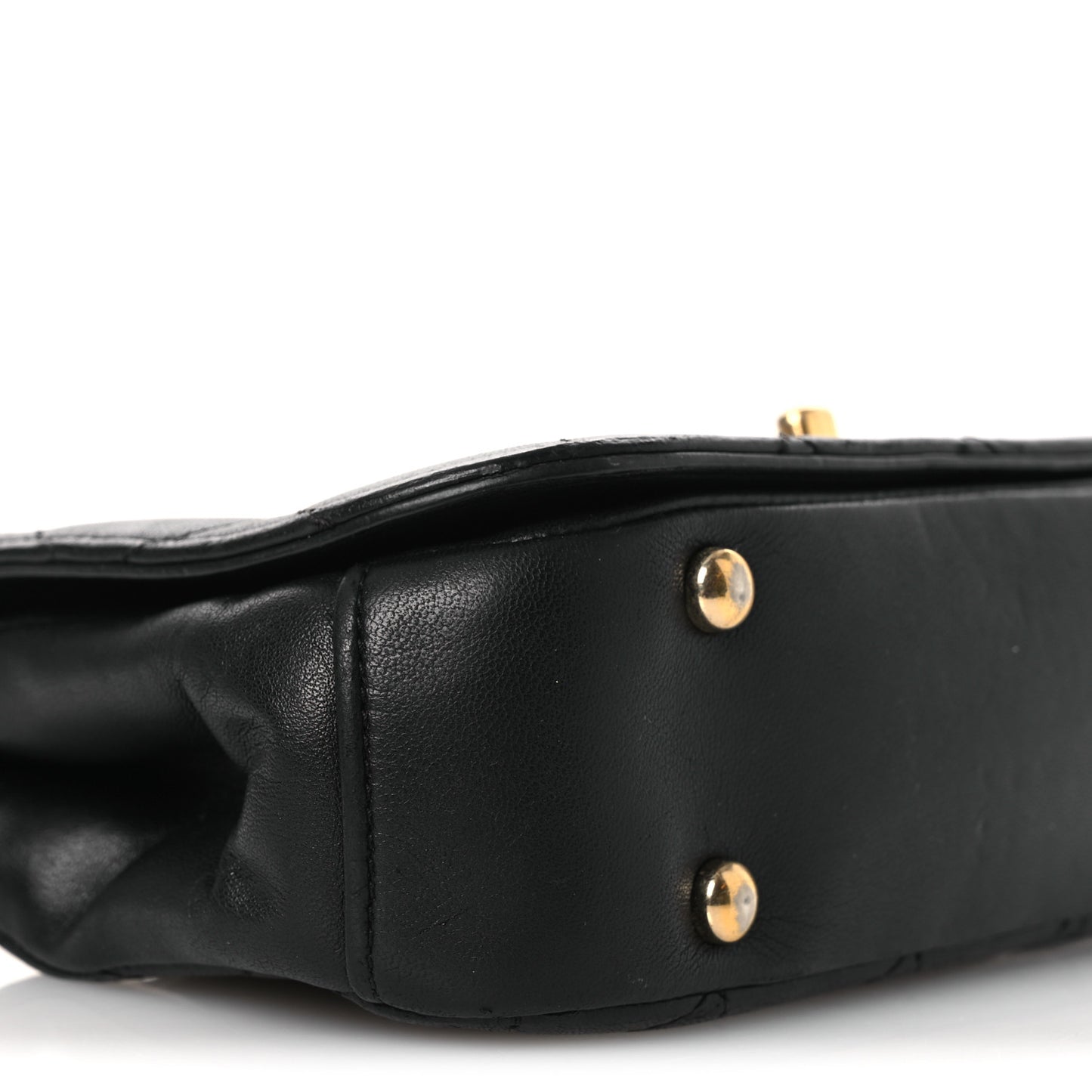 Lambskin Mini Carry Chic Flap Black