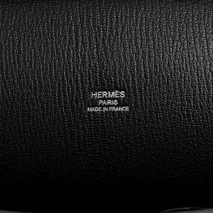 Hermes Taurillon Clemence Jypsiere 28 Black 6 of 13