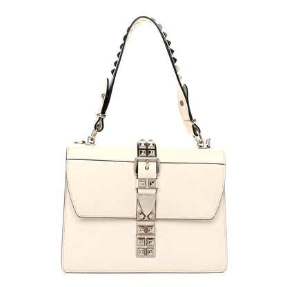 Prada Saffiano City Calfskin Studded Elektra Shoulder Bag White 1 of 11