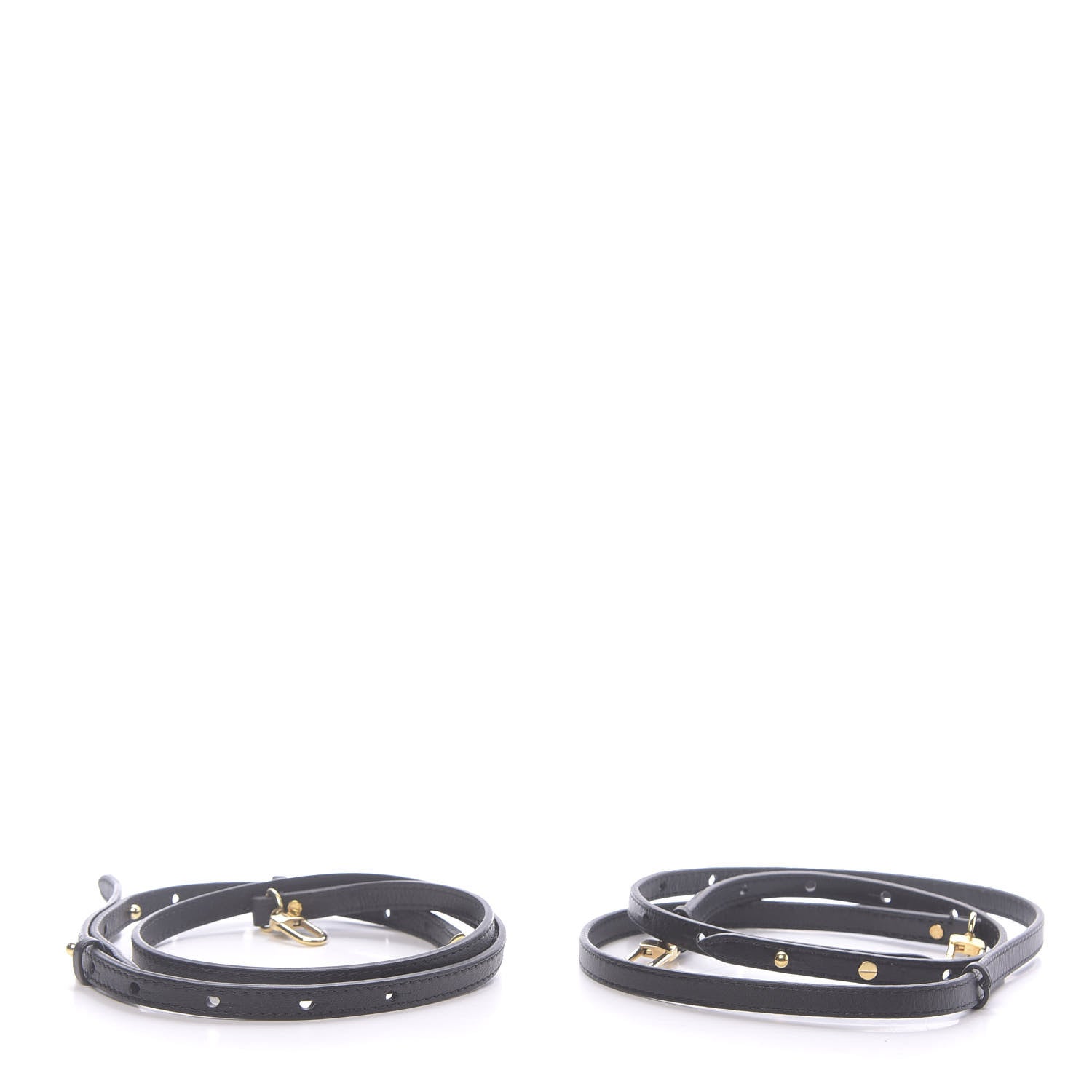 Louis Vuitton Calfskin Palm Springs Backpack Mini Straps Black 1 of 2