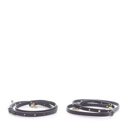 Louis Vuitton Calfskin Palm Springs Backpack Mini Straps Black 1 of 2