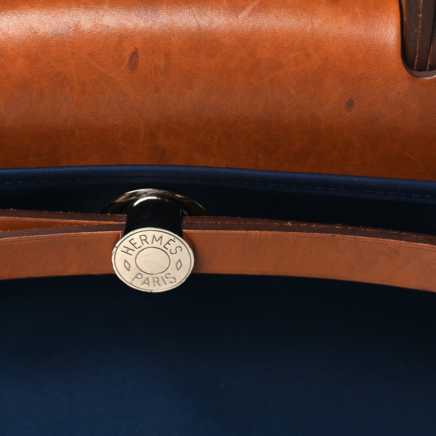 Toile Vache Hunter Herbag Zip 39 MM Bleu De Malte