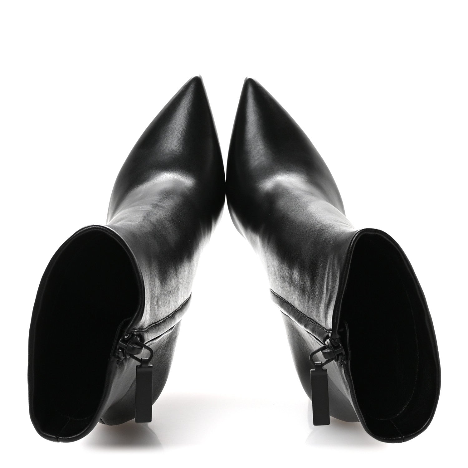 Saint Laurent Nappa Vendome Opyum Ankle Boots 37 Black 2 of 9