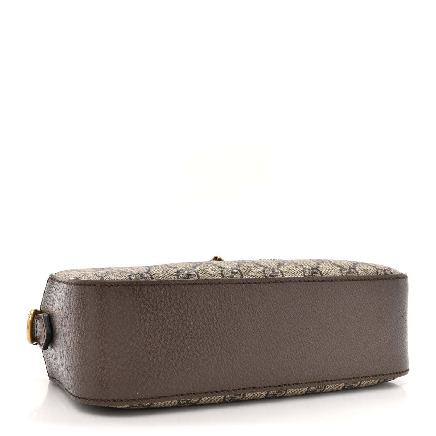 GG Supreme Monogram Web Neo Vintage Shoulder Bag Beige New Acero Crop
