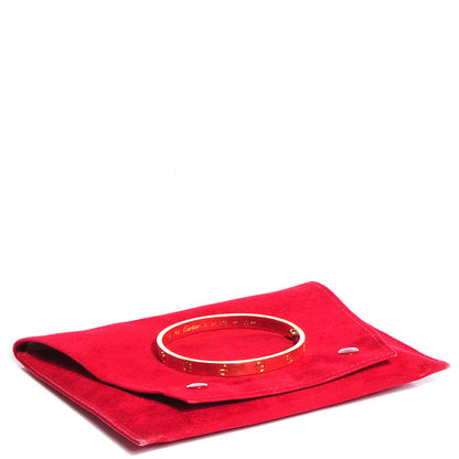 Cartier 18K Yellow Gold LOVE Bracelet 18 3 of 5