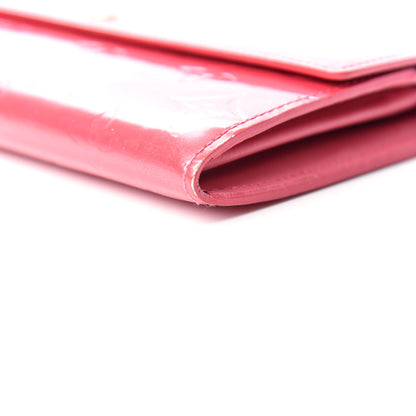 Louis Vuitton Vernis Sarah Wallet Framboise 9 of 10