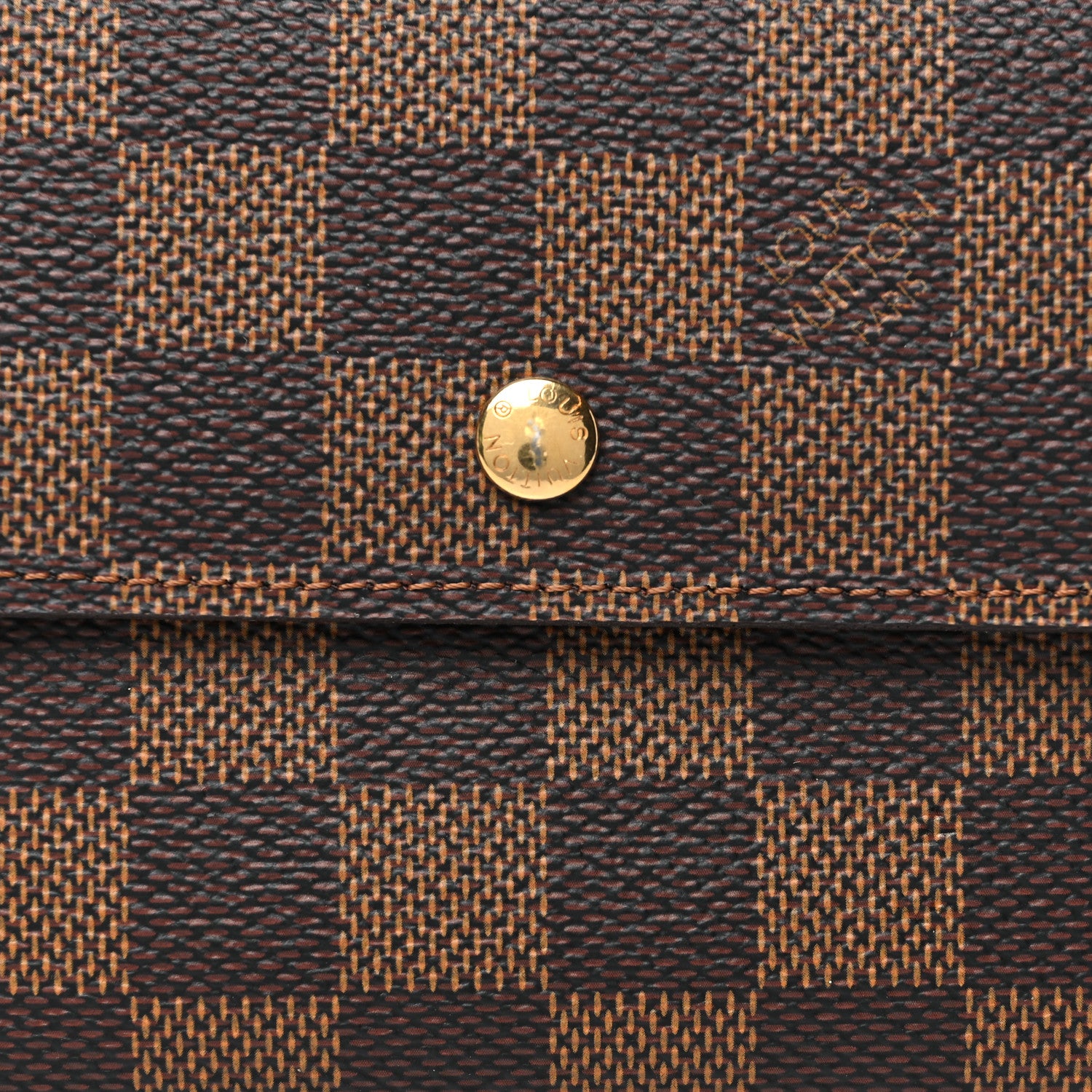 Louis Vuitton Damier Ebene Elise Wallet 7 of 8