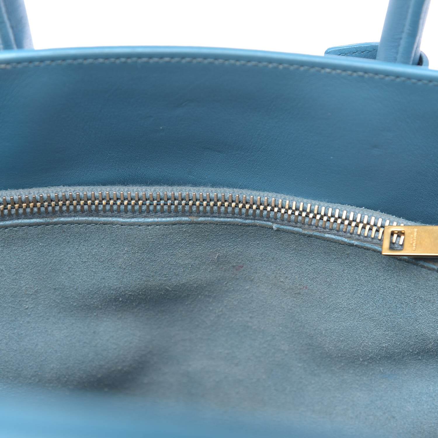 Saint Laurent Calfskin Small Sac De Jour Light Blue 13 of 17