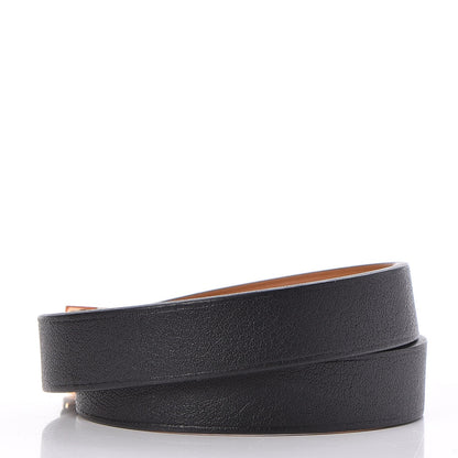 Hermes Swift Mini Dog Double Tour Bracelet T2 Black 3 of 7