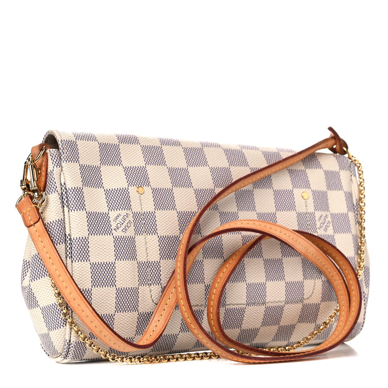 Louis Vuitton Damier Azur Favorite MM 3 of 13
