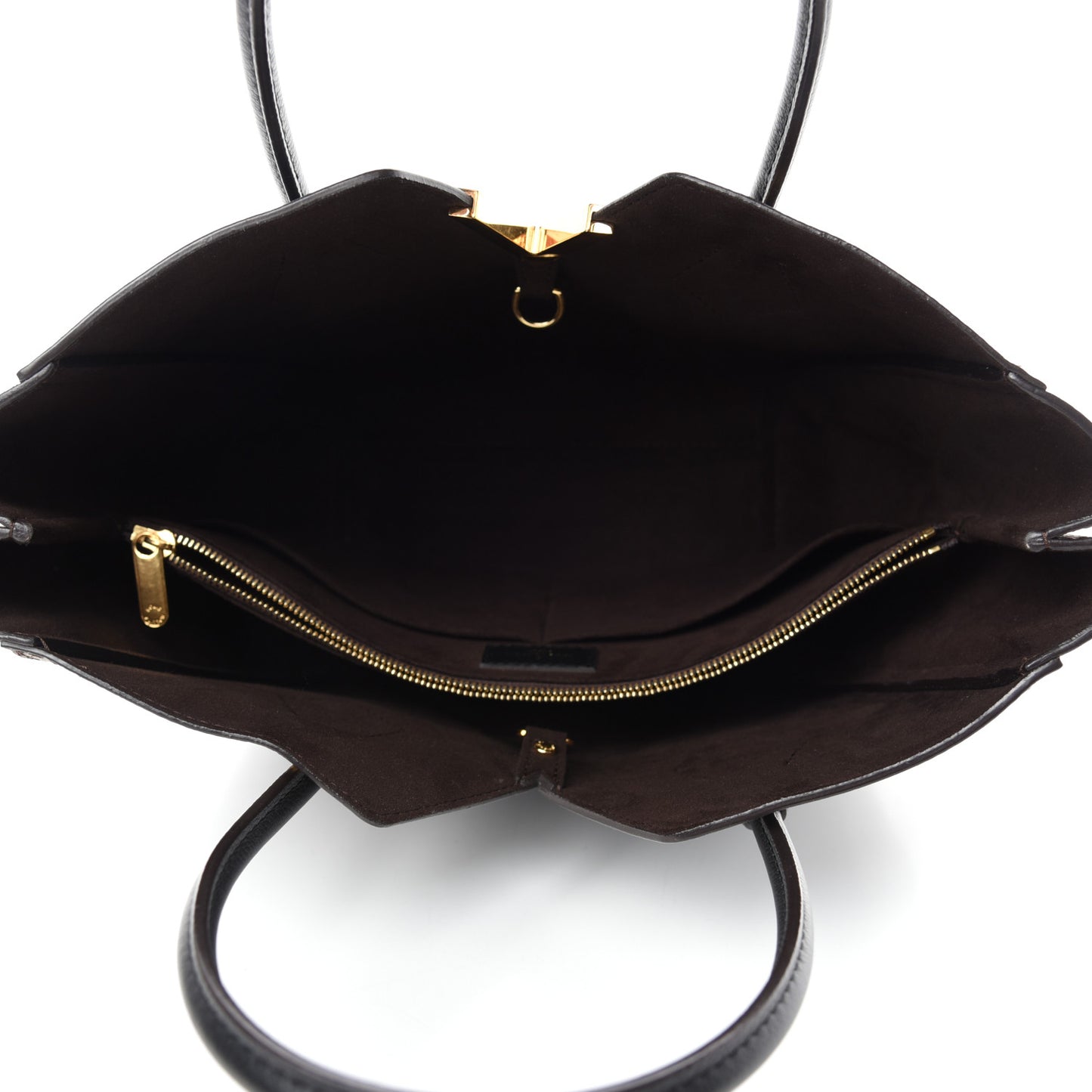 Calfskin Monogram Kimono Tote PM Black