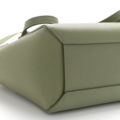 Celine Grained Calfskin Nano Belt Bag Light Khaki 9 of 12