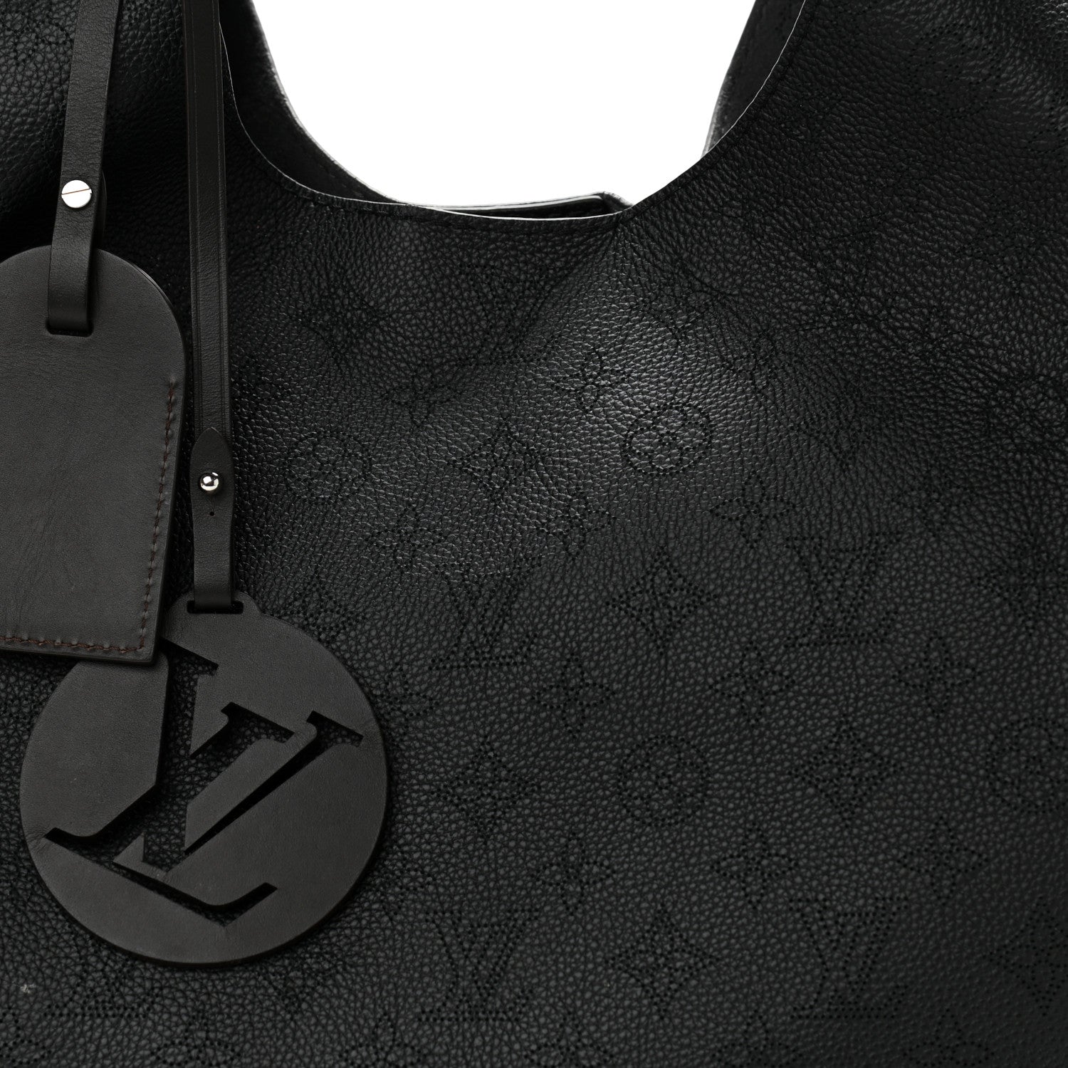 Louis Vuitton Mahina Carmel Hobo Black 7 of 12