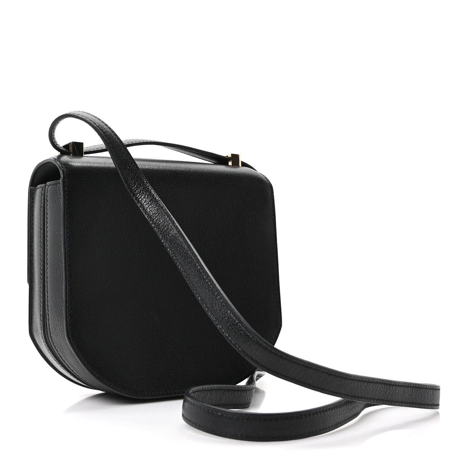 Hermes Chevre Mysore Mosaique Au 24-17 Black 3 of 11