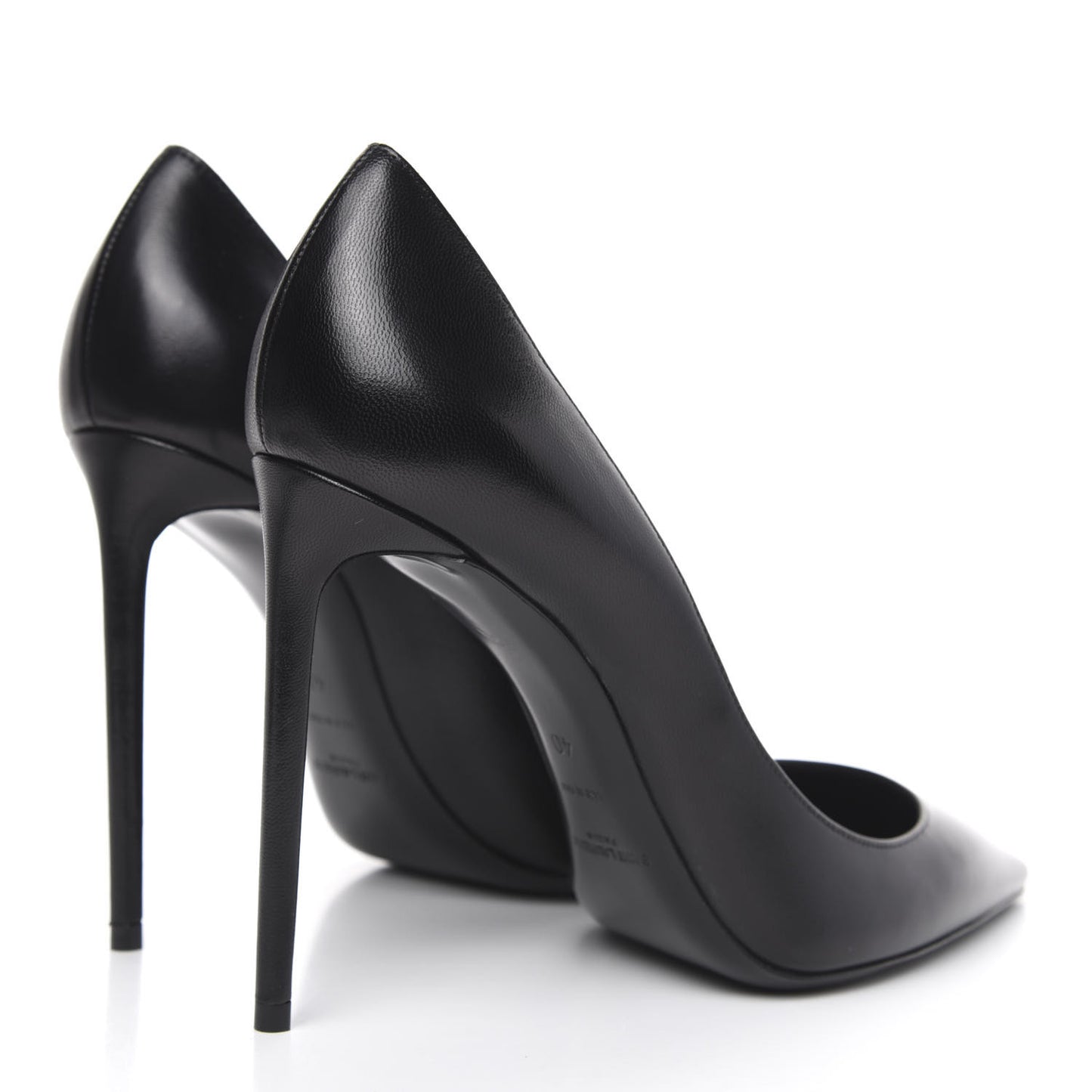 Calfskin Zoe 105 Pumps 40 Black