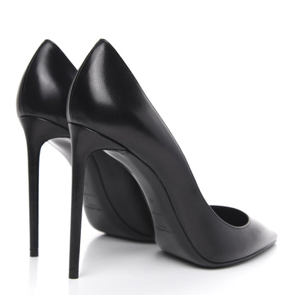Saint Laurent Calfskin Zoe 105 Pumps 40 Black 4 of 9