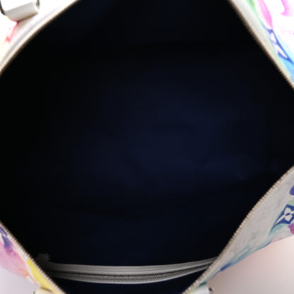 Louis Vuitton Monogram Watercolor Keepall Bandouliere 50 Multicolor 4 of 8