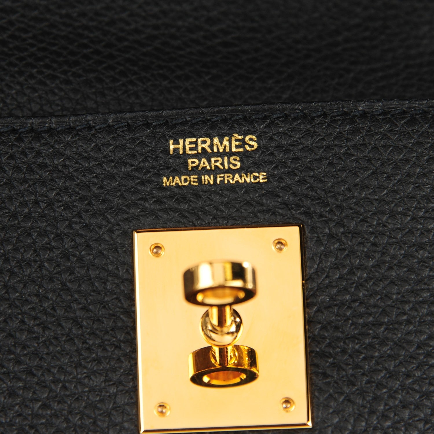 Hermes Togo Kelly Retourne 32 Black 12 of 23
