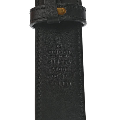 Gucci Calfskin Double G 30mm Belt 80 32 Black 5 of 6