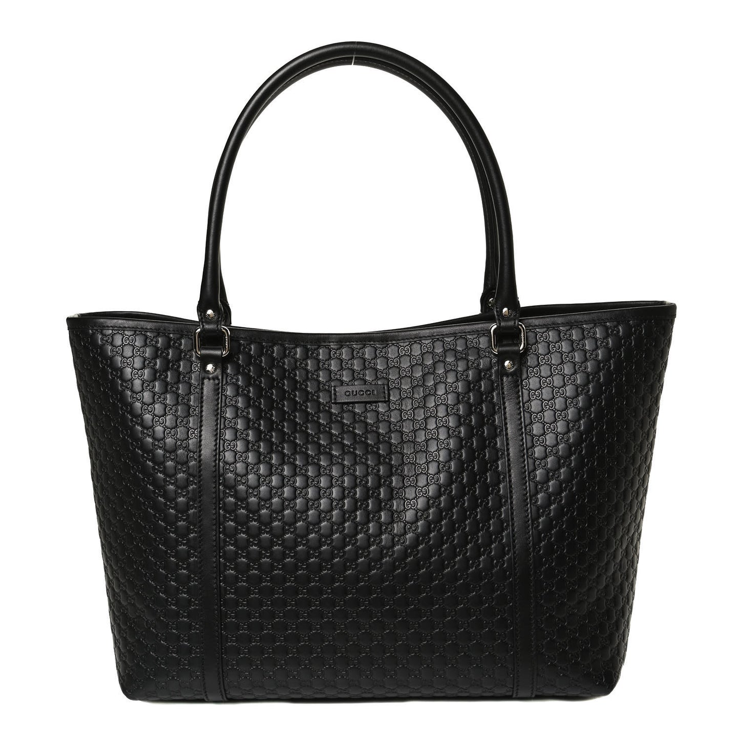 Microguccissima Medium Joy Tote Black