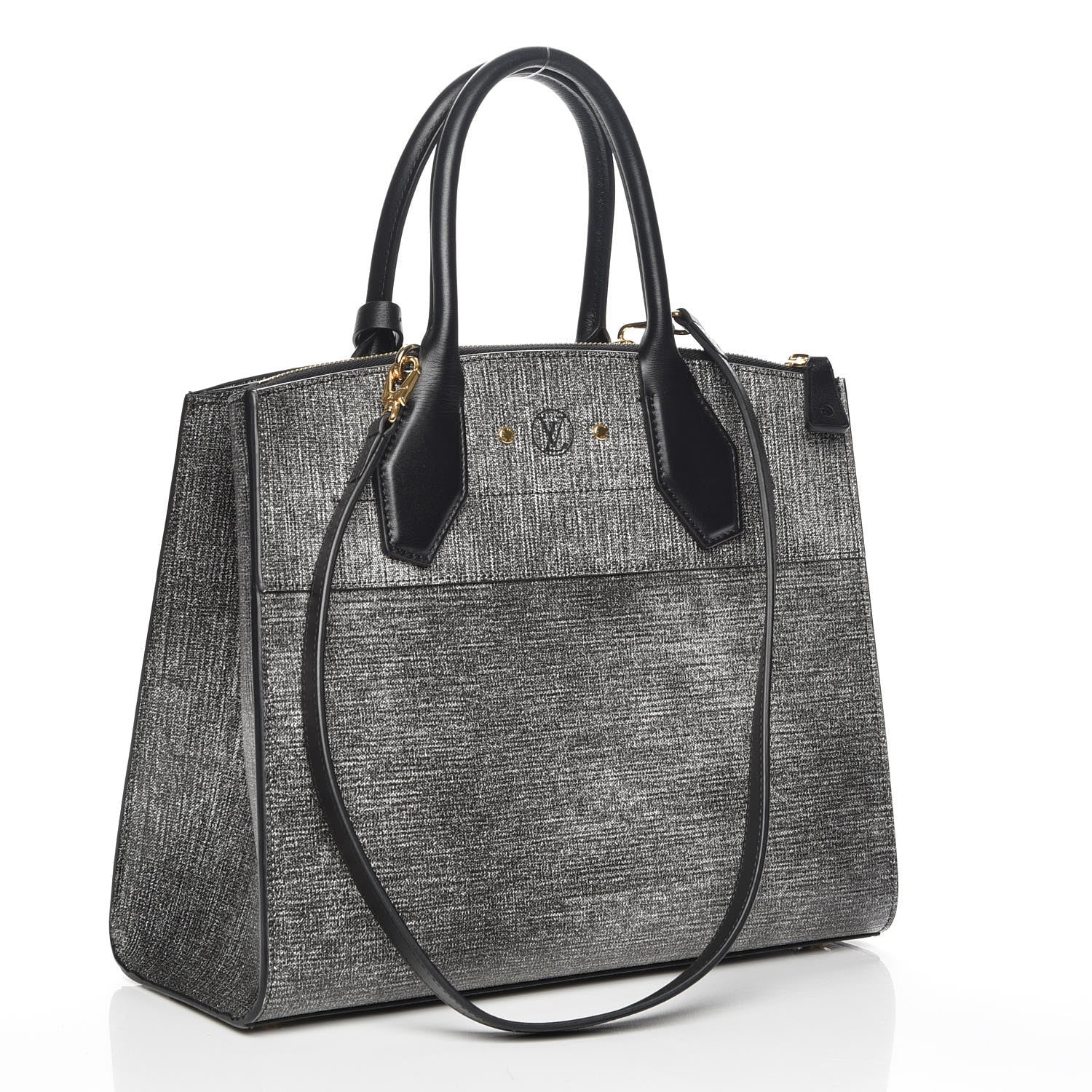 Louis Vuitton Epi Jean City Steamer MM Gray 4 of 7