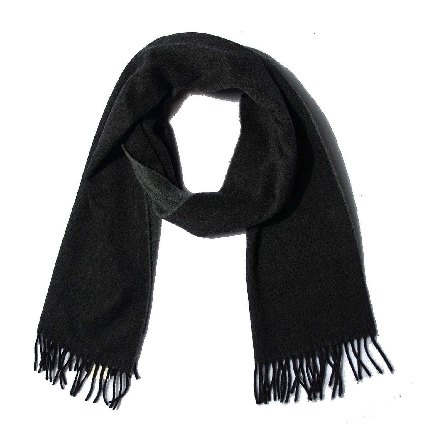 Cashmere CC Scarf Reversible Black