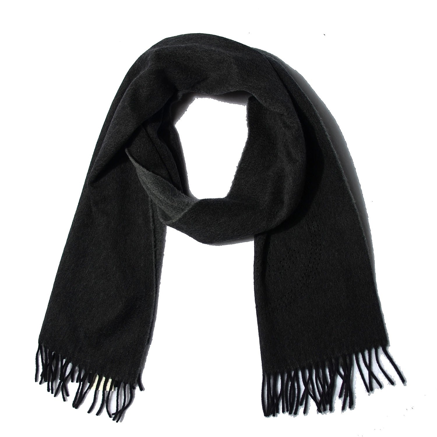 Chanel Cashmere CC Scarf Reversible Black 1 of 5