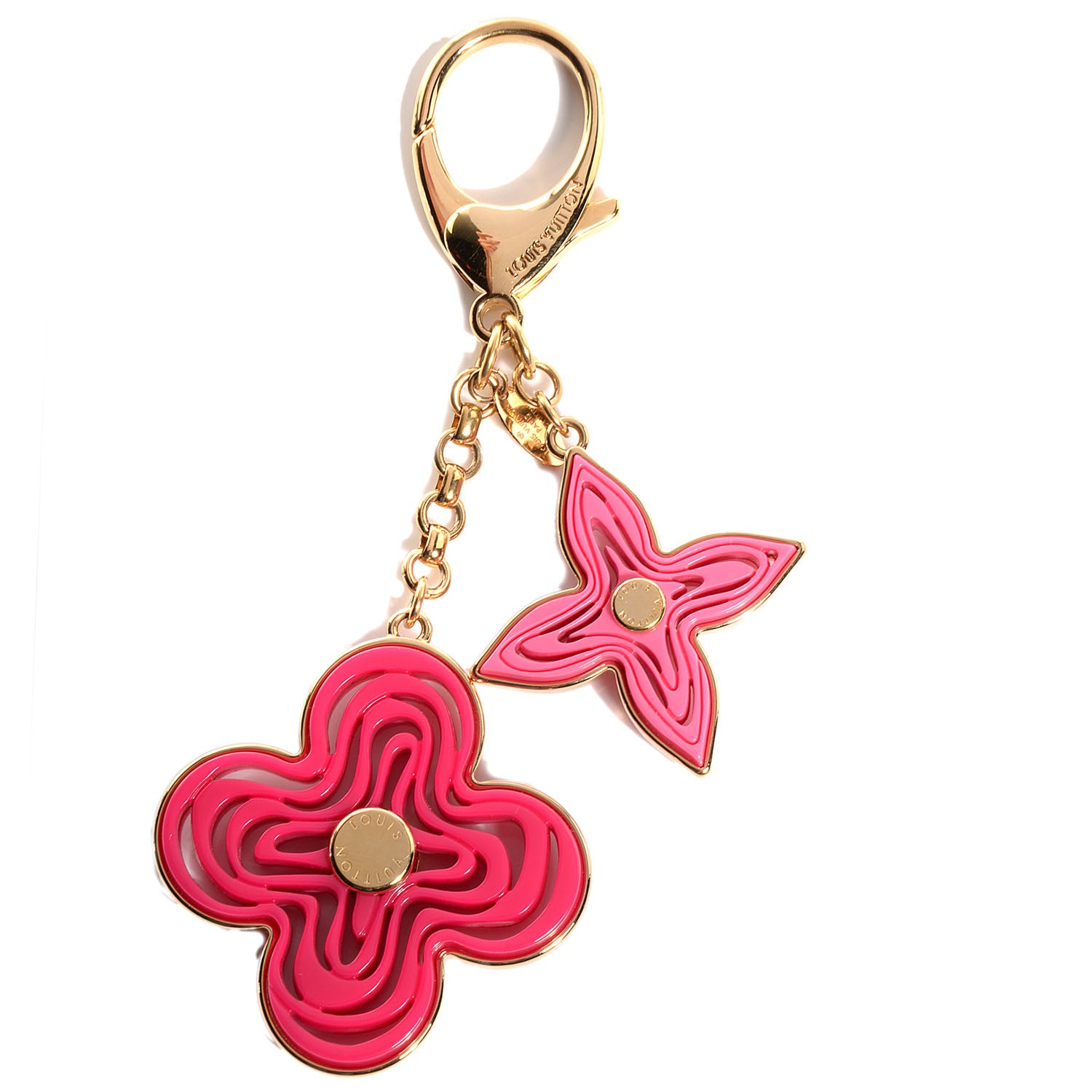 Louis Vuitton Resin Naif Bag Charm Pink 1 of 5