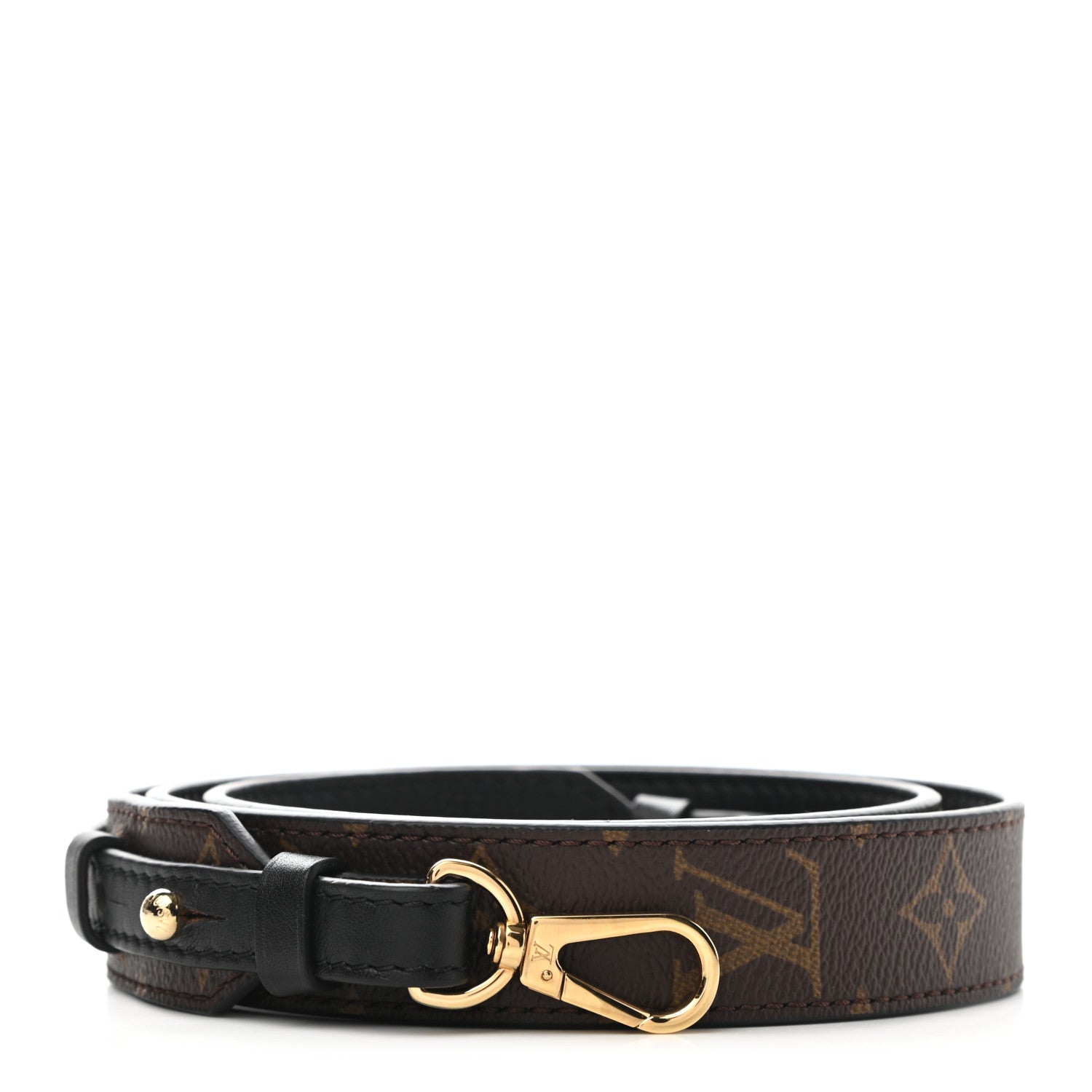 Louis Vuitton Monogram Bandouliere Shoulder Strap XL Black 1 of 5