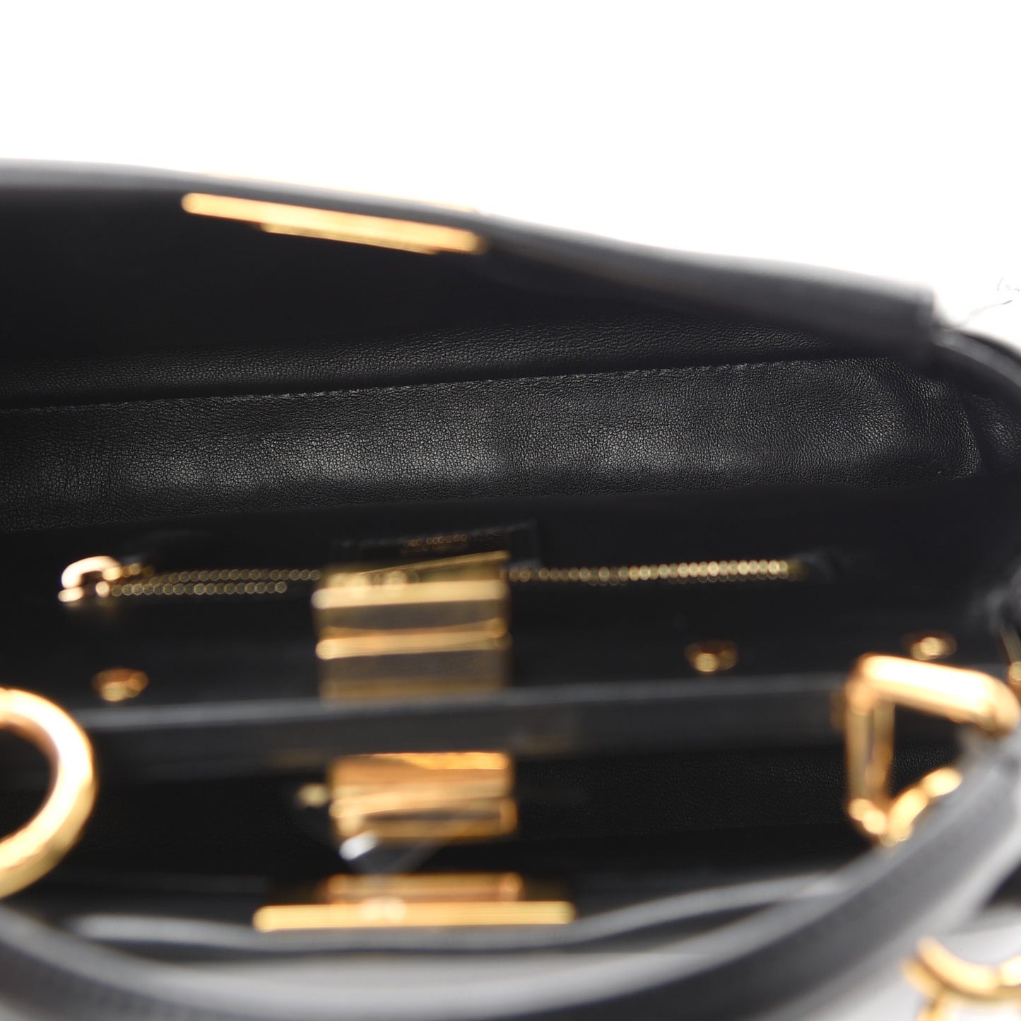 Nappa Mini Peekaboo Iconic Satchel Black