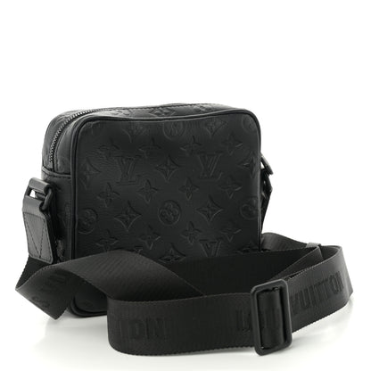Louis Vuitton Calfskin Monogram Shadow Getaway Messenger Black 3 of 10