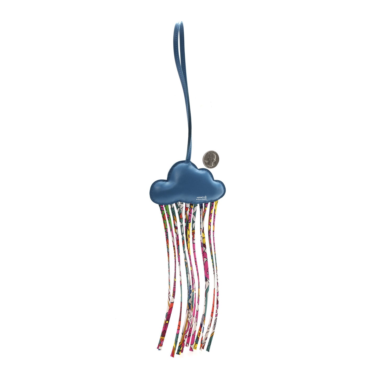 Swift Silk Cord Petit H Cloud Bag Charm