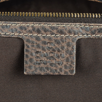 Gucci Guccissima New Pelham Satchel Brown 6 of 7