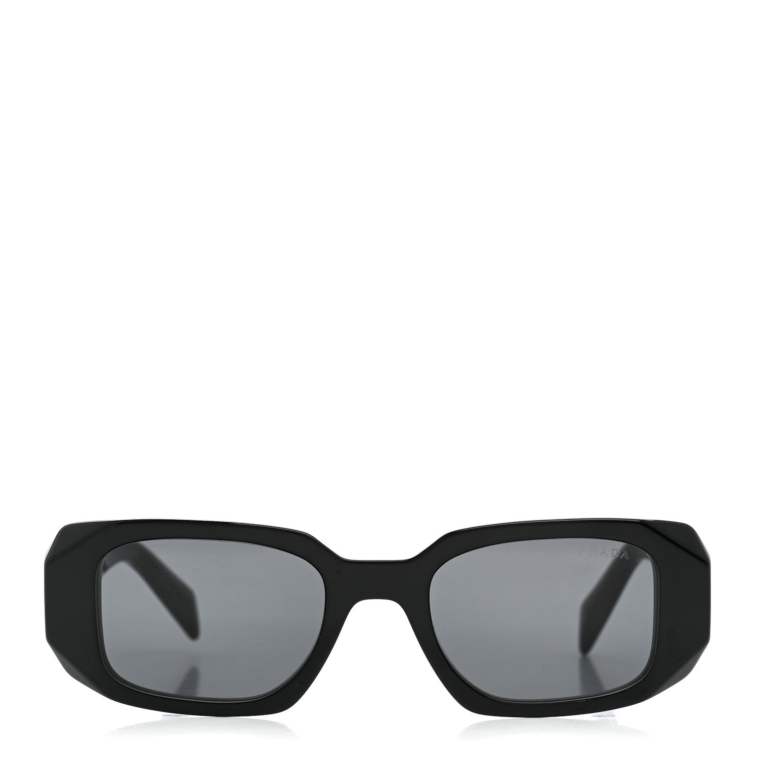 Prada Acetate Symbole Sunglasses SPR 17W Black 2 of 8