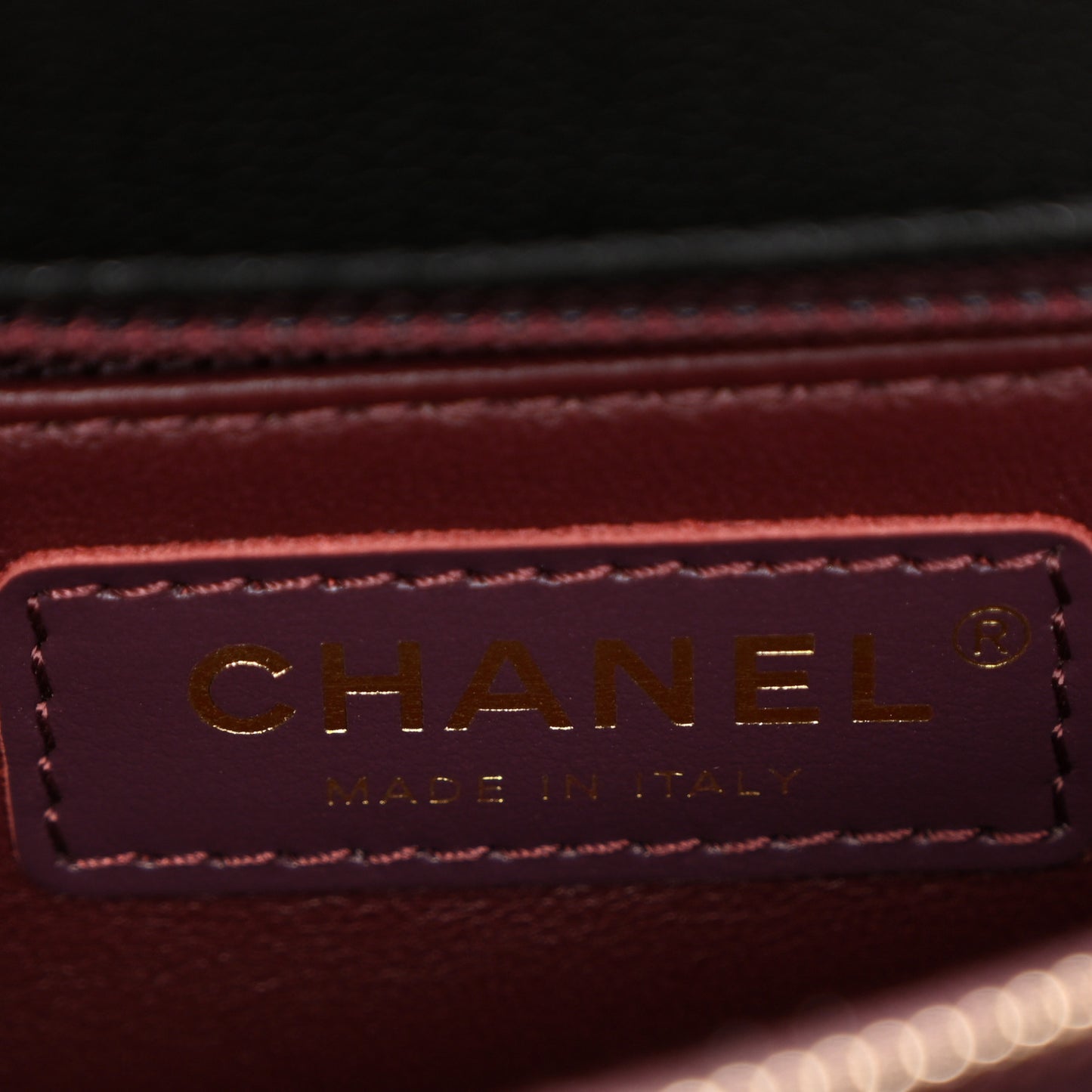Caviar Quilted Small Coco Handle Flap Black