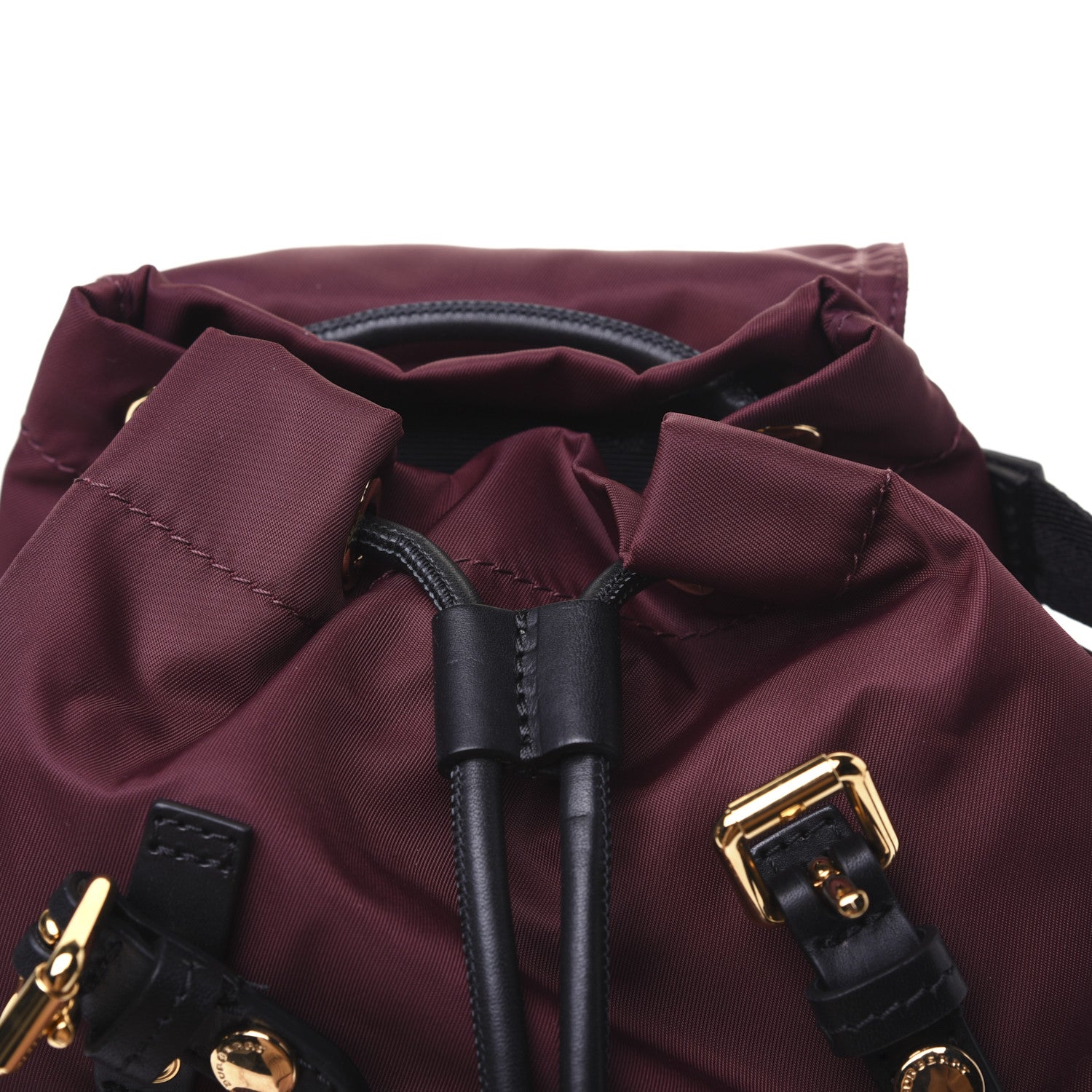Burberry Nylon Small Rucksack Backpack Burgundy Red 20 of 20
