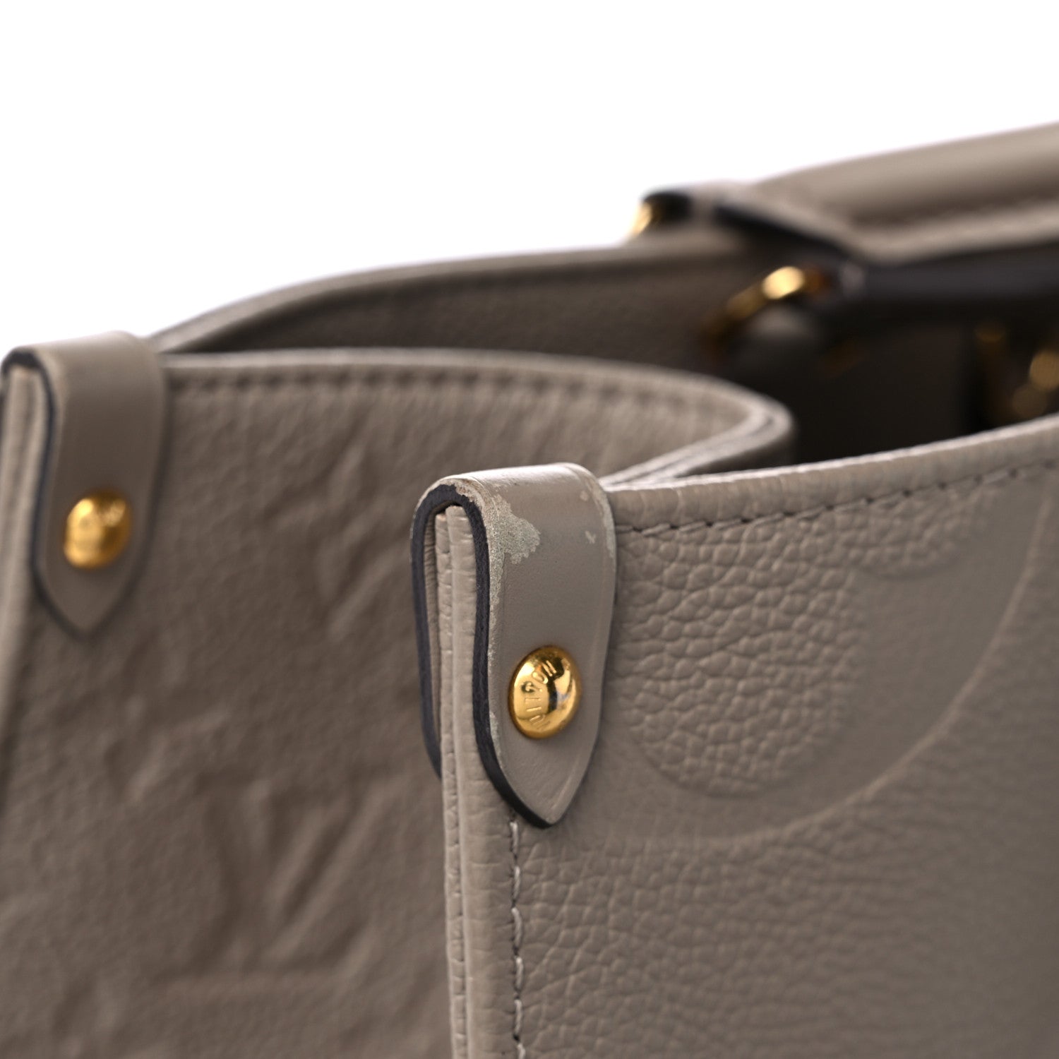 Louis Vuitton Empreinte Monogram Giant Onthego MM Tourterelle 15 of 18